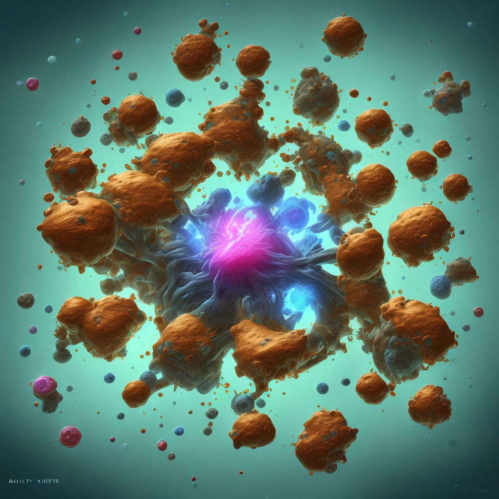 Acute miliary tuberculosis, unspecified digital illustration