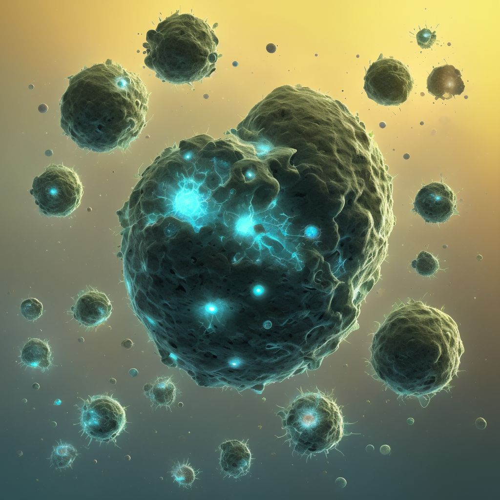 Other miliary tuberculosis digital illustration