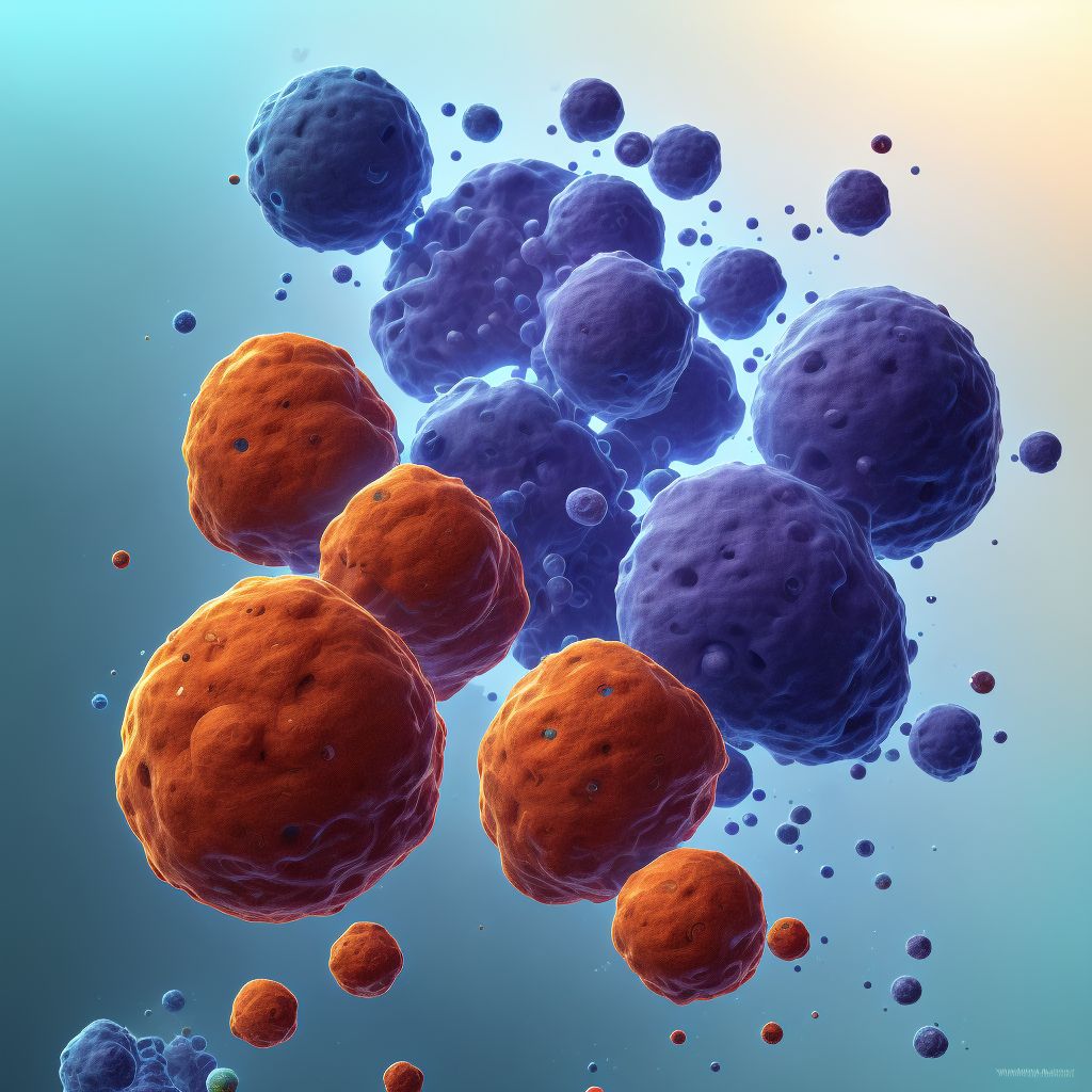 Miliary tuberculosis, unspecified digital illustration