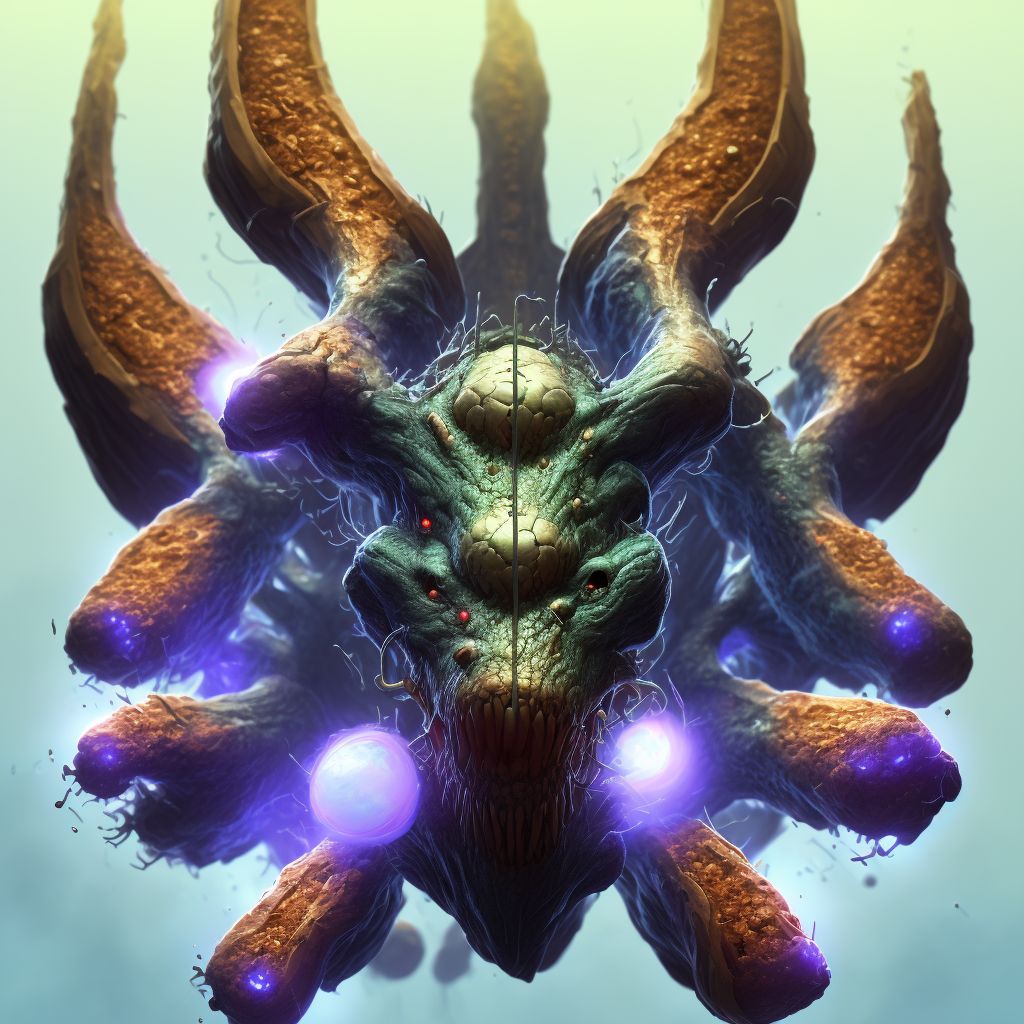 Other forms of anthrax digital illustration