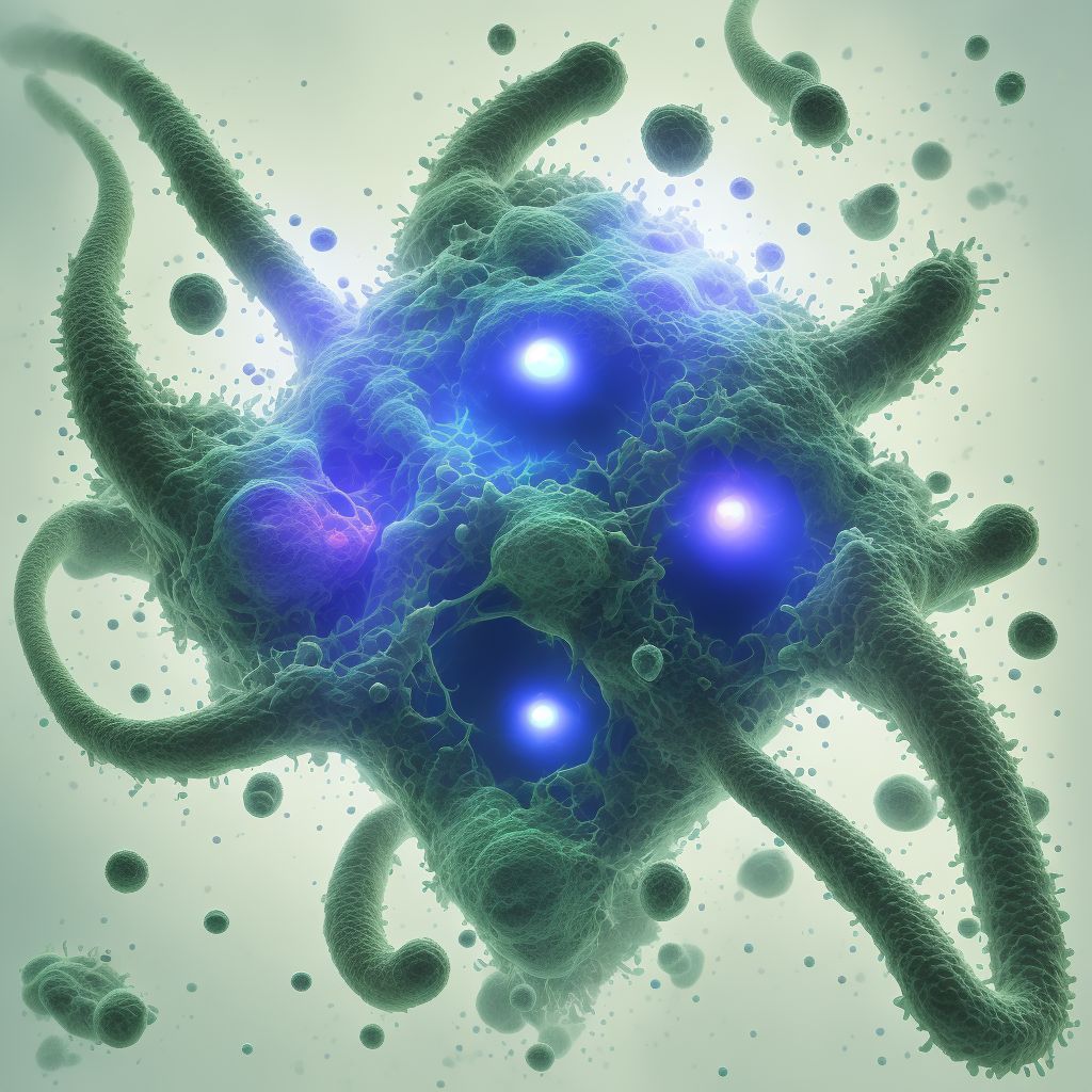 Leptospirosis, unspecified digital illustration
