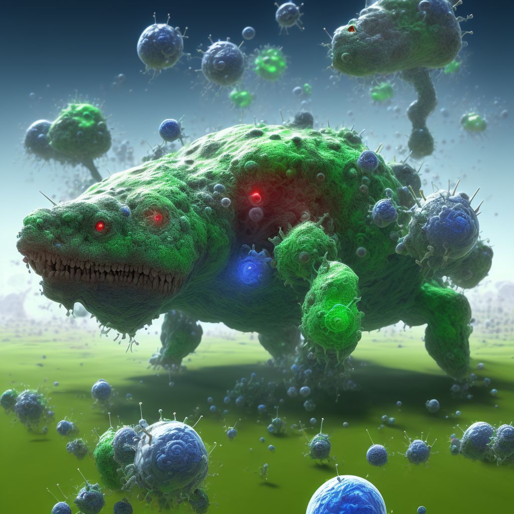 Other specified zoonotic bacterial diseases, not elsewhere classified digital illustration