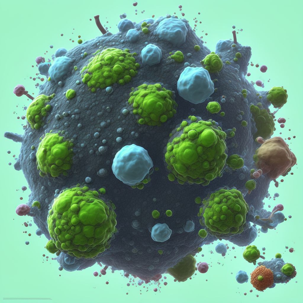 Mycobacterial infection, unspecified digital illustration