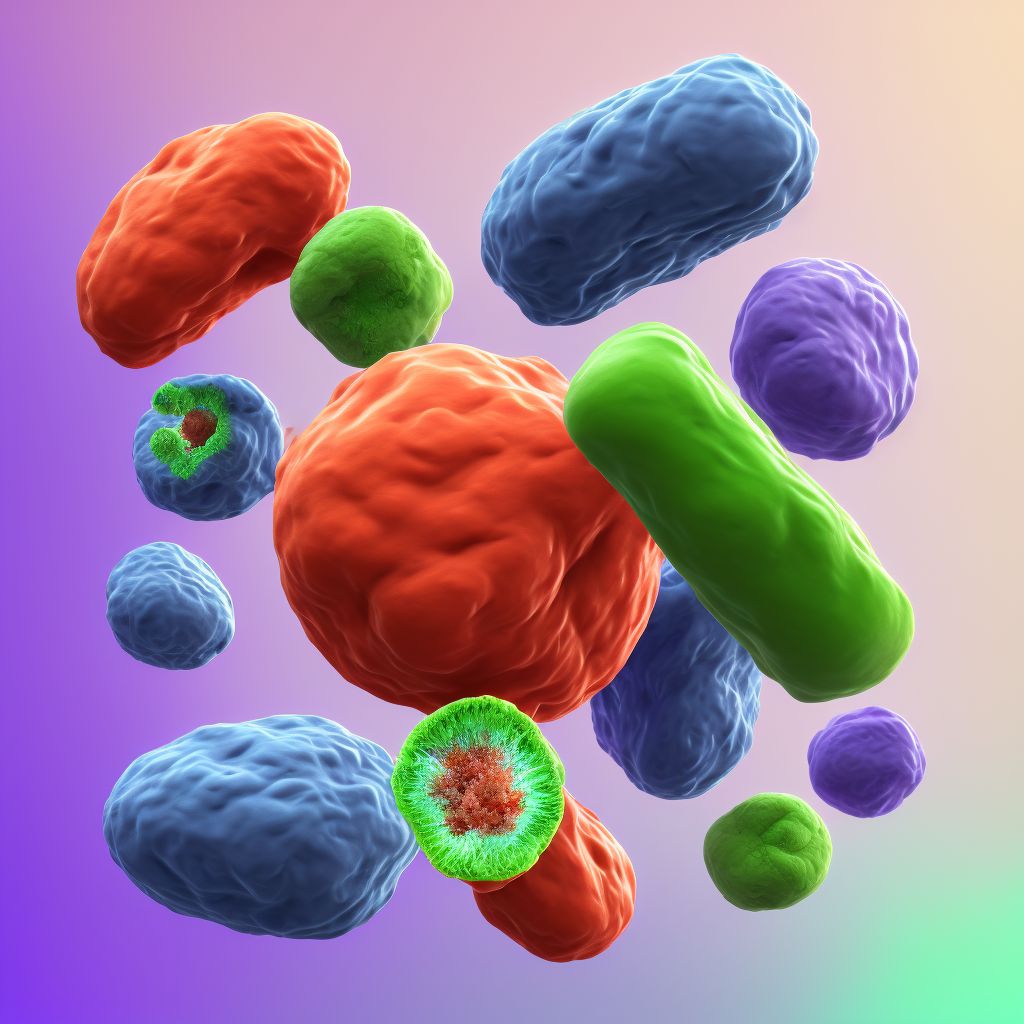 Listeriosis, unspecified digital illustration