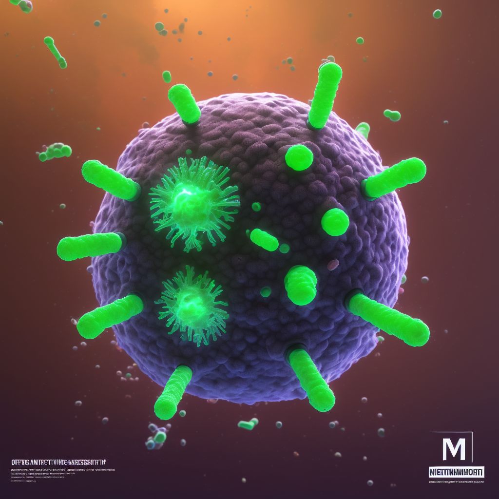 Other meningococcal infections digital illustration