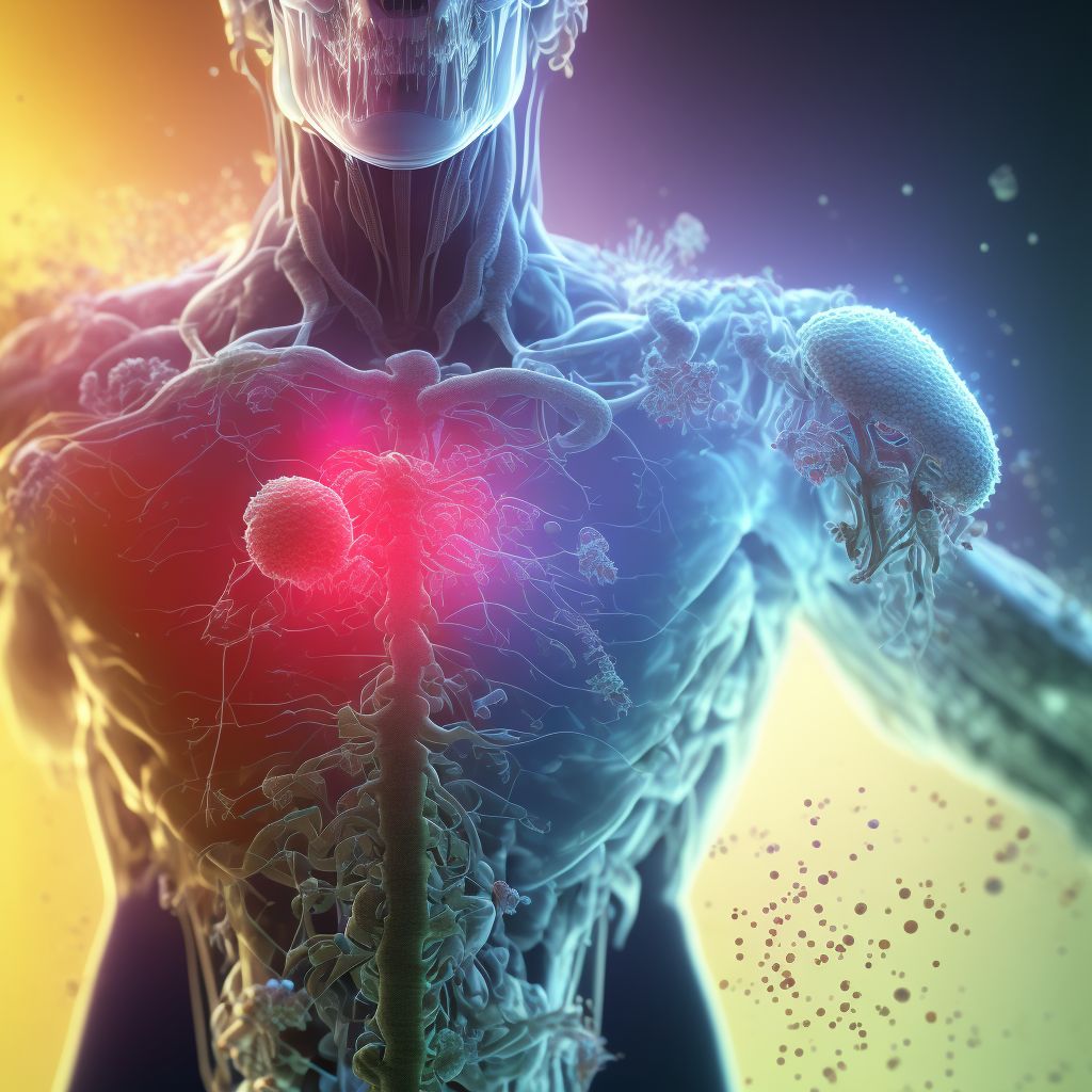 Sepsis, unspecified organism digital illustration