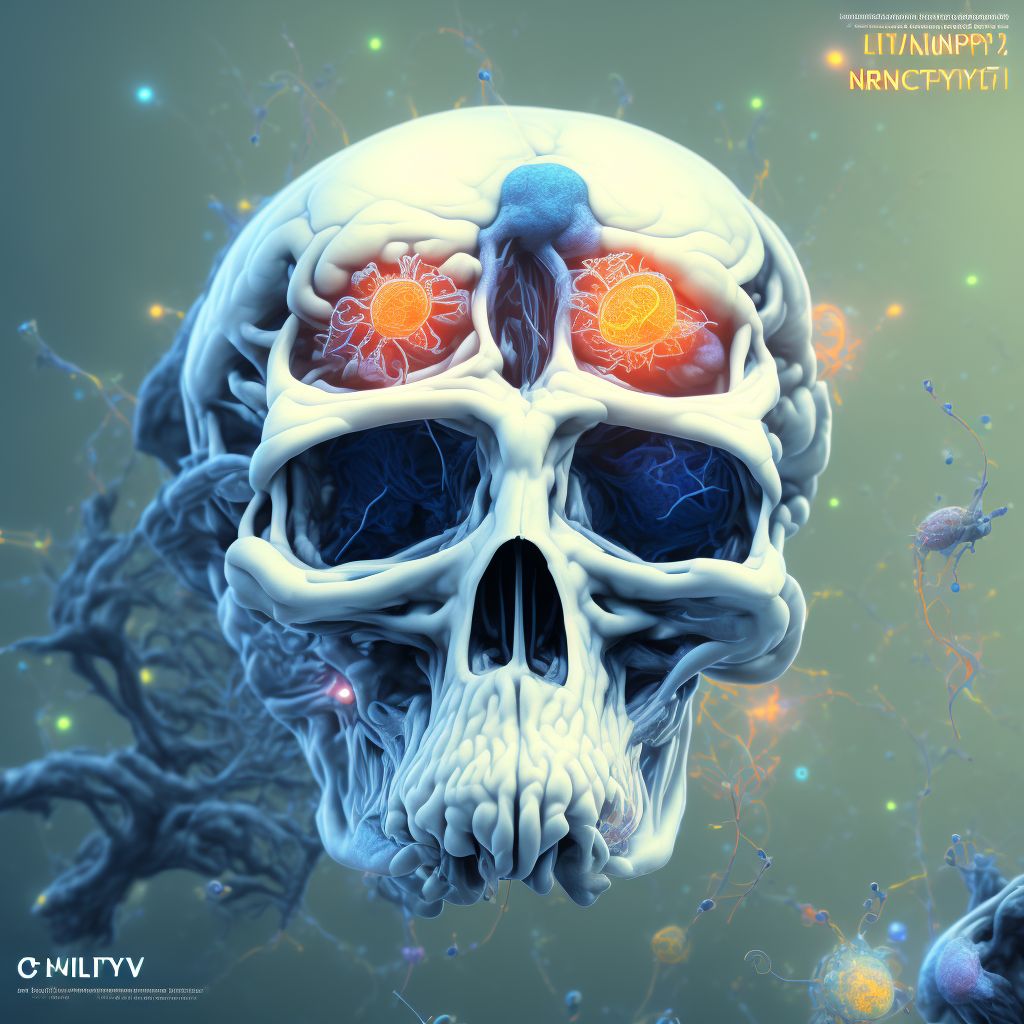 Late congenital neurosyphilis, unspecified digital illustration