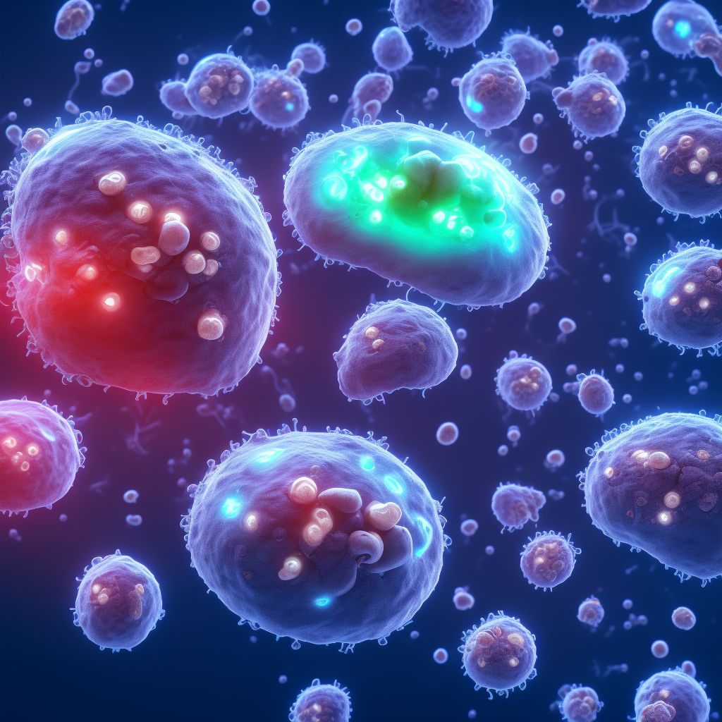 Late syphilitic meningitis digital illustration
