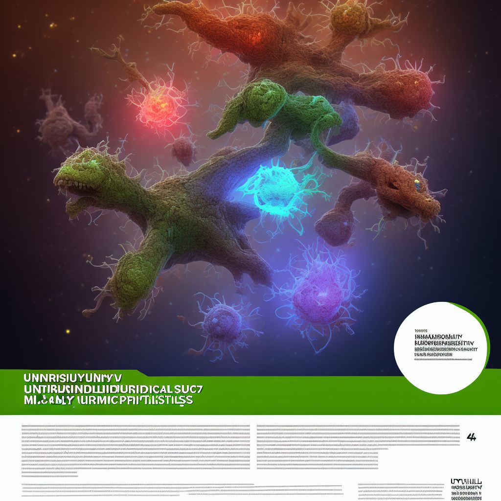 Neurosyphilis, unspecified digital illustration