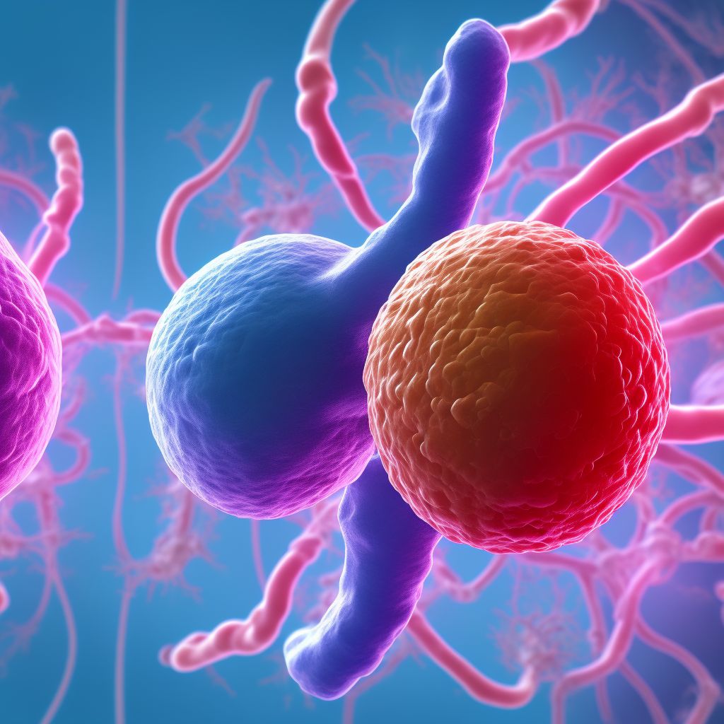 Gonococcal infection of kidney and ureter digital illustration