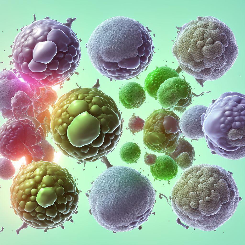 Gonococcal infection of other male genital organs digital illustration