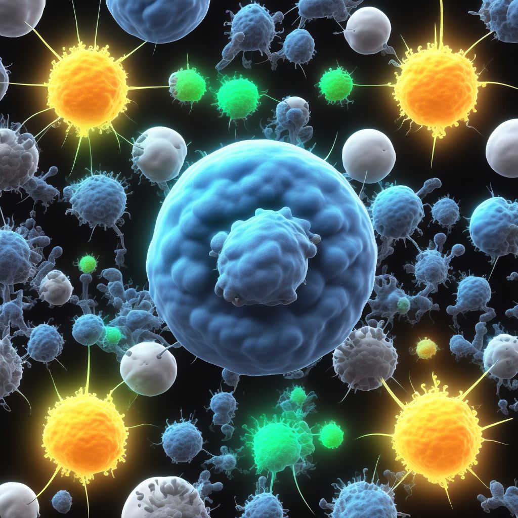 Gonococcal conjunctivitis digital illustration