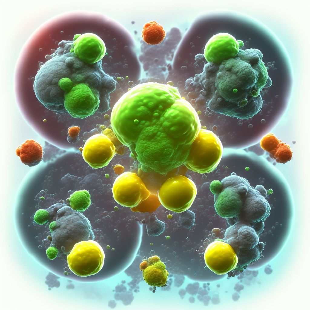 Other gonococcal infections digital illustration