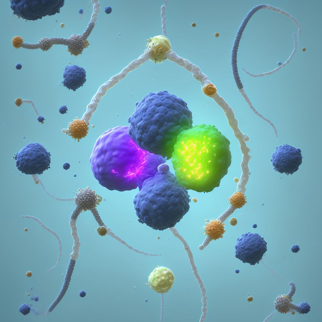 Chlamydial cystitis and urethritis digital illustration