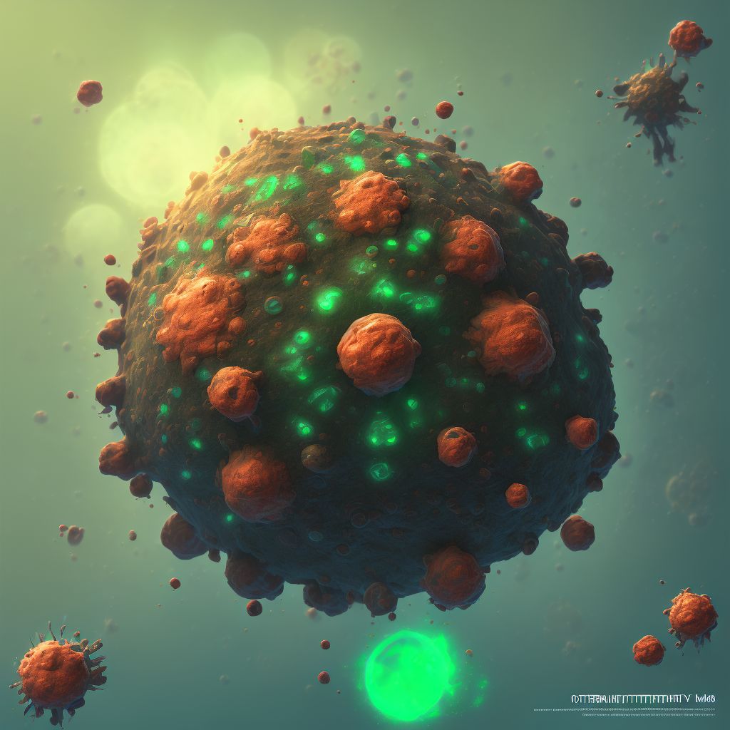 Other chlamydial genitourinary infection digital illustration