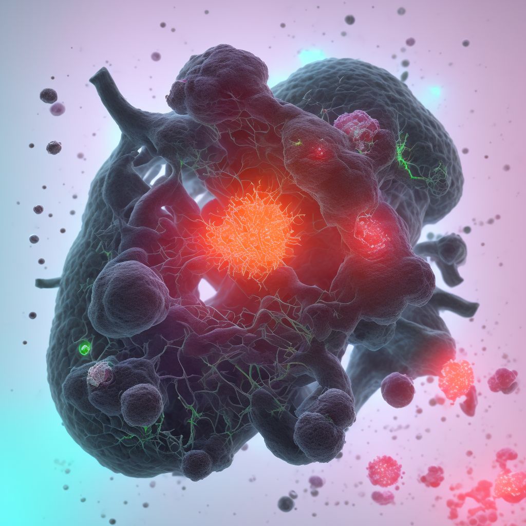 Herpesviral infection of other urogenital tract digital illustration