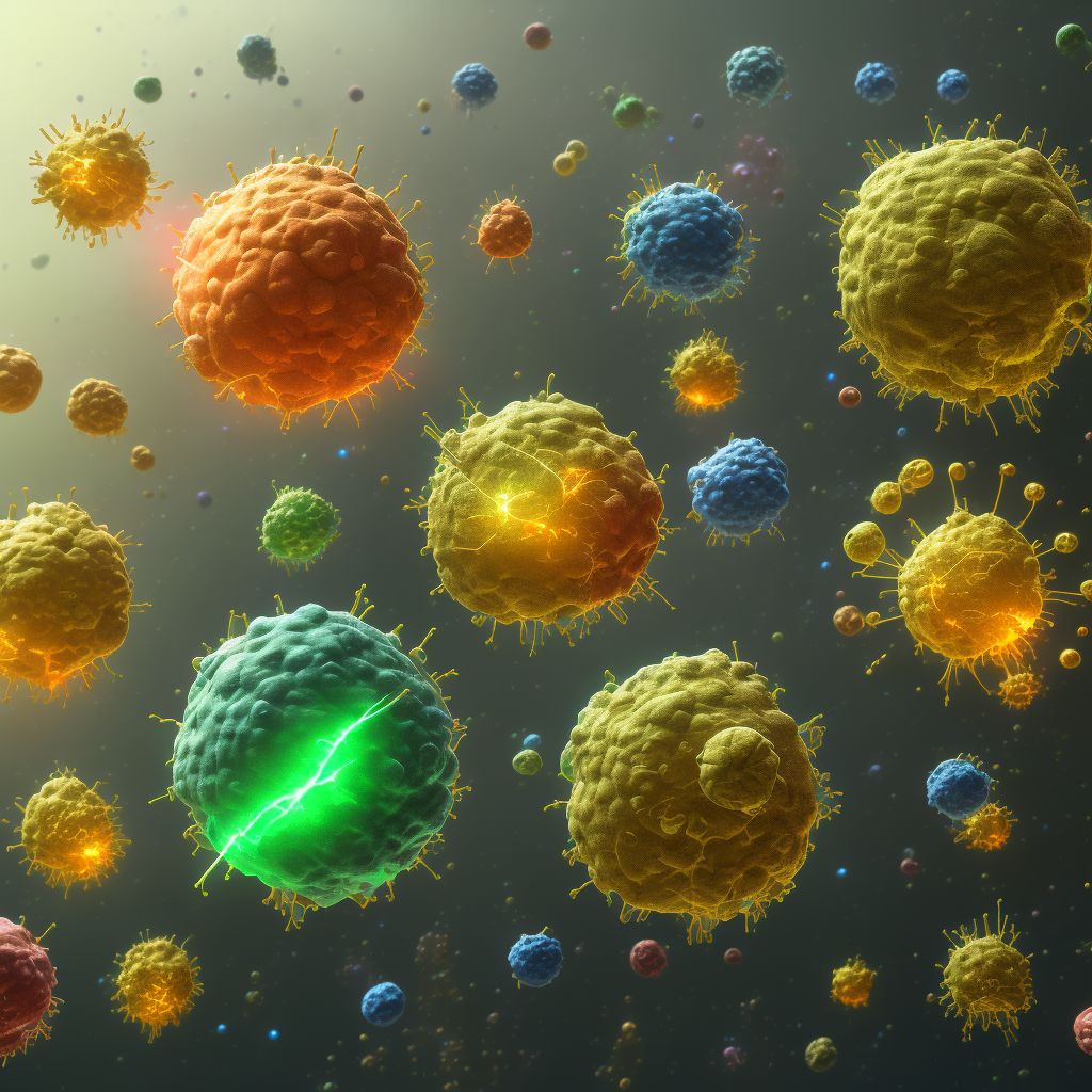 Other specified predominantly sexually transmitted diseases digital illustration
