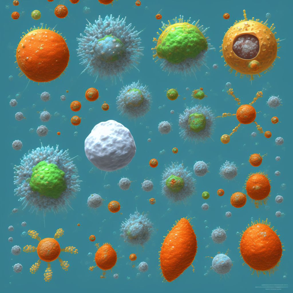 Initial lesions of yaws digital illustration