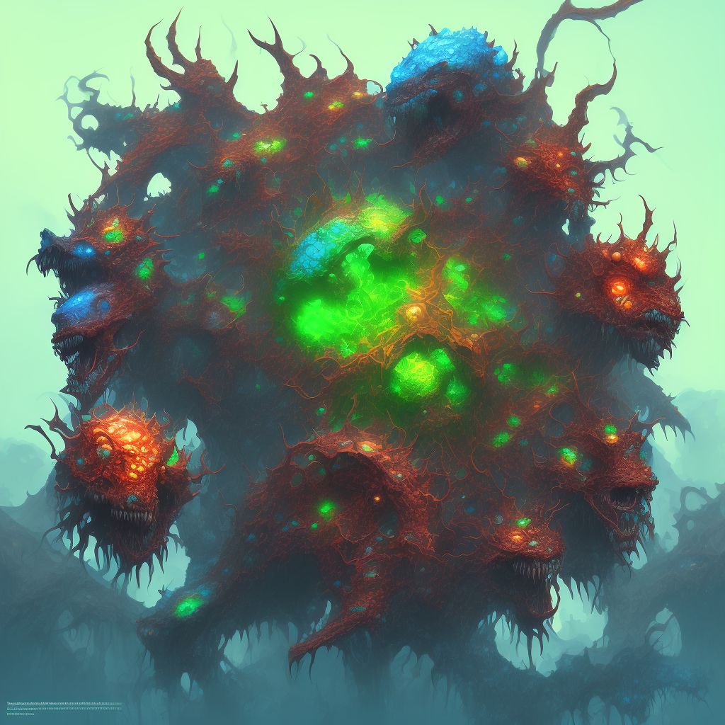 Other chlamydial diseases digital illustration