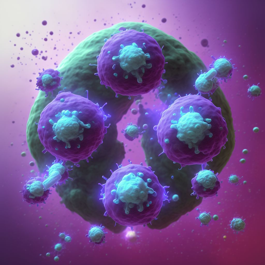 Chlamydial infection, unspecified digital illustration