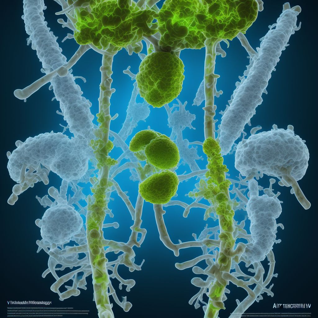 Ehrlichiosis, unspecified digital illustration