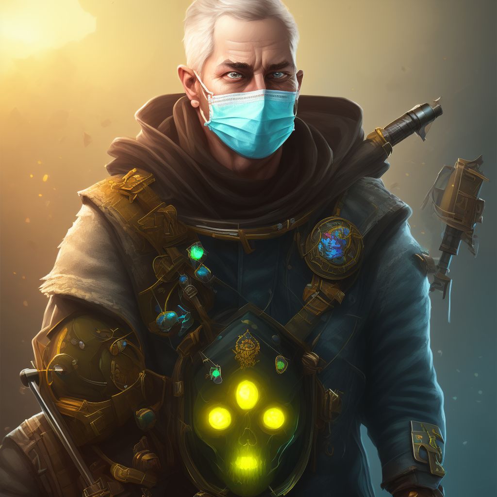 Trench fever digital illustration