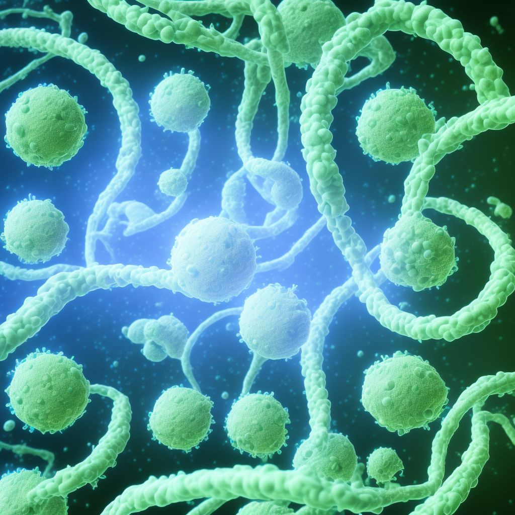 Rickettsiosis, unspecified digital illustration