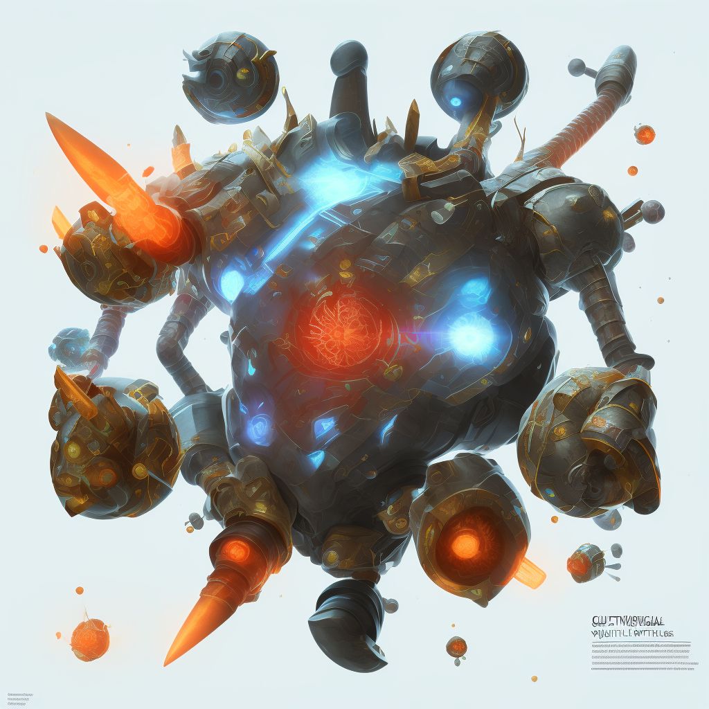 Acute paralytic poliomyelitis, vaccine-associated digital illustration