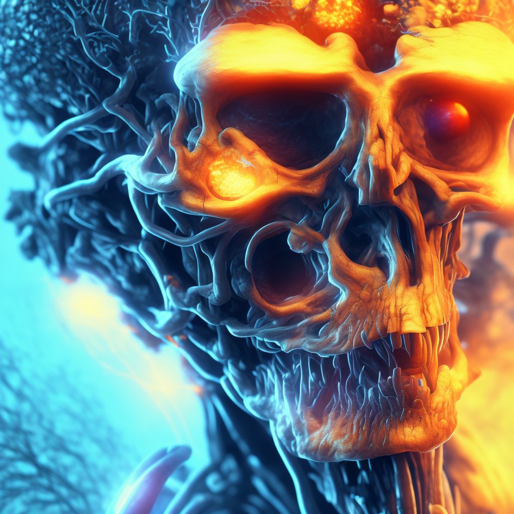 St Louis encephalitis digital illustration