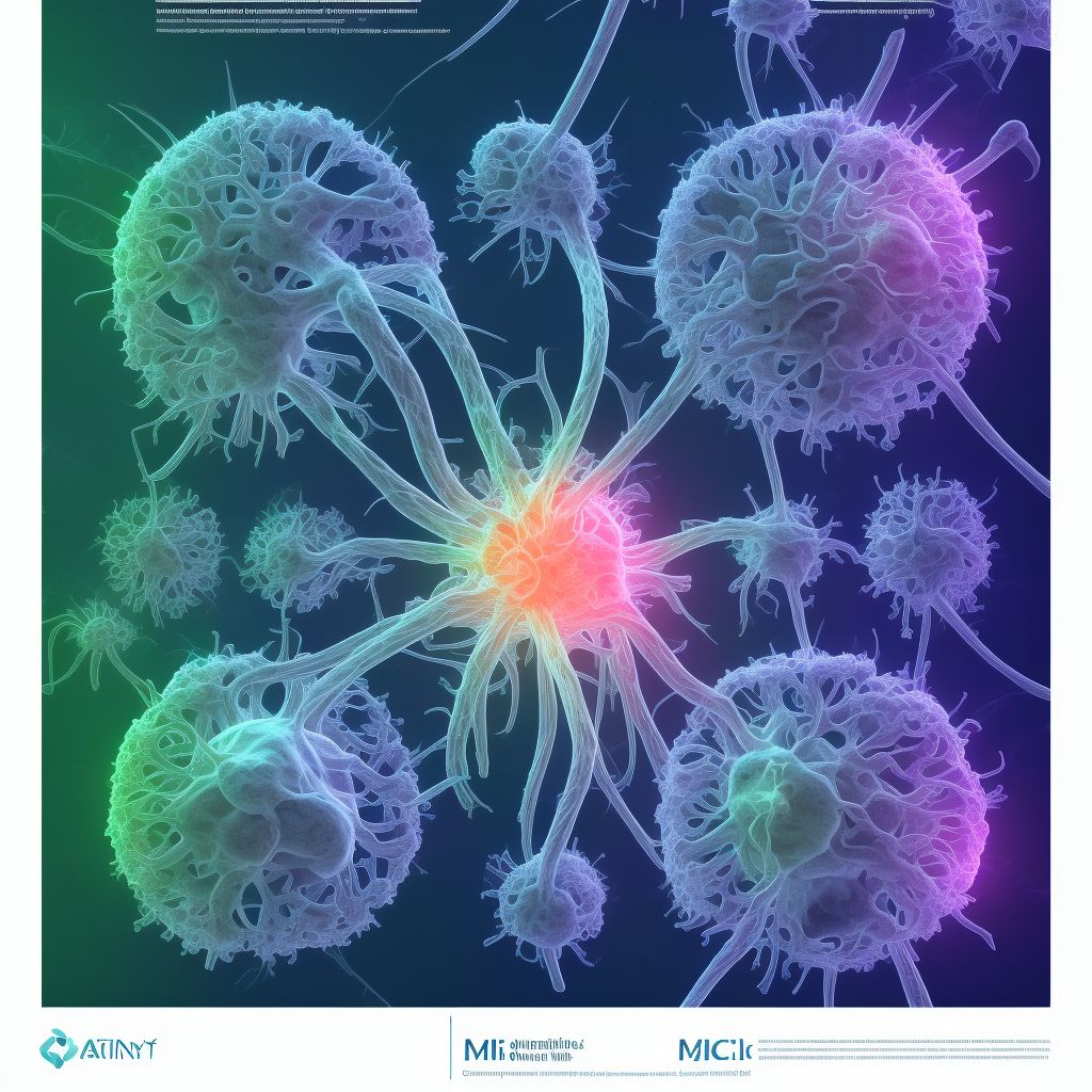Other specified viral infections of central nervous system digital illustration