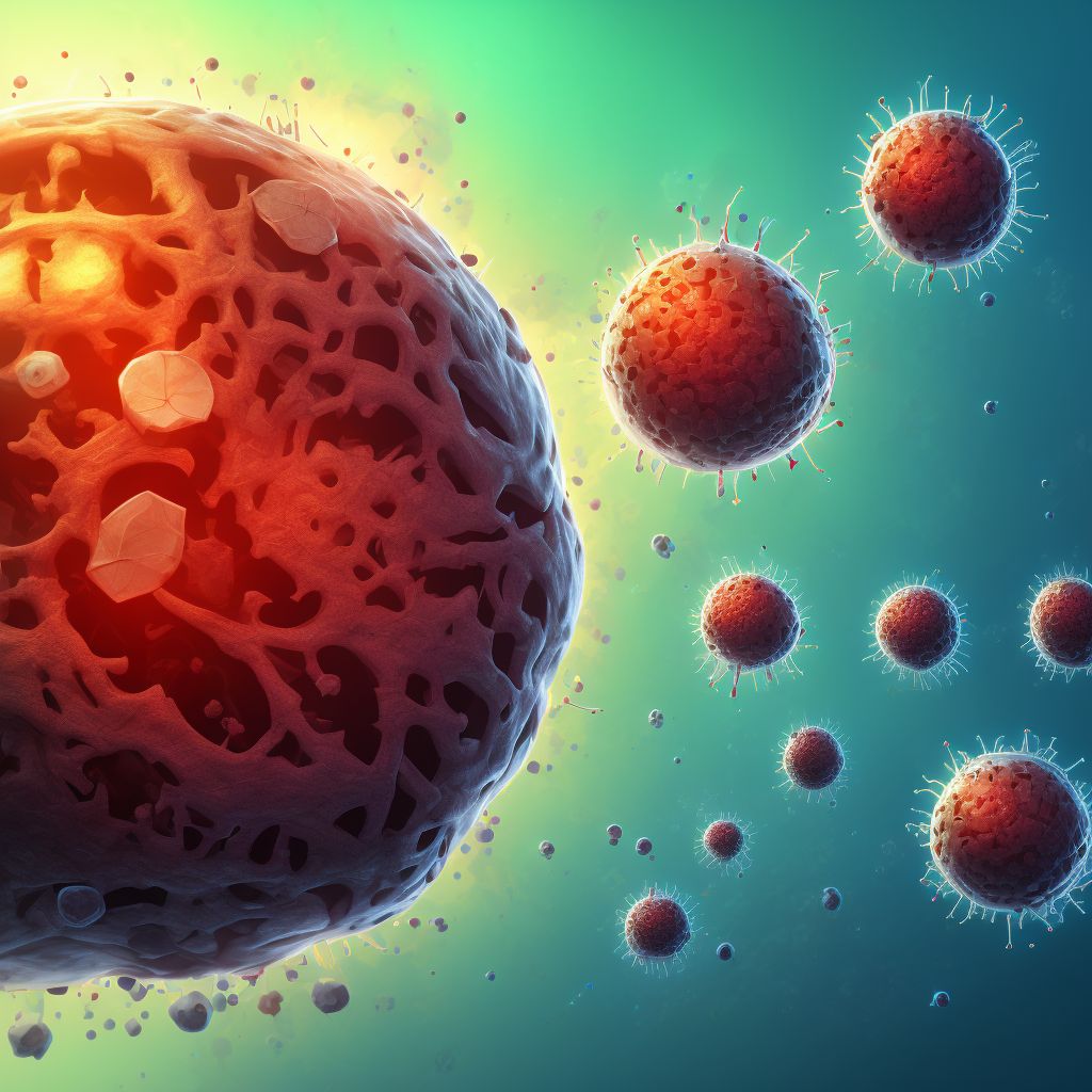Crimean-Congo hemorrhagic fever digital illustration