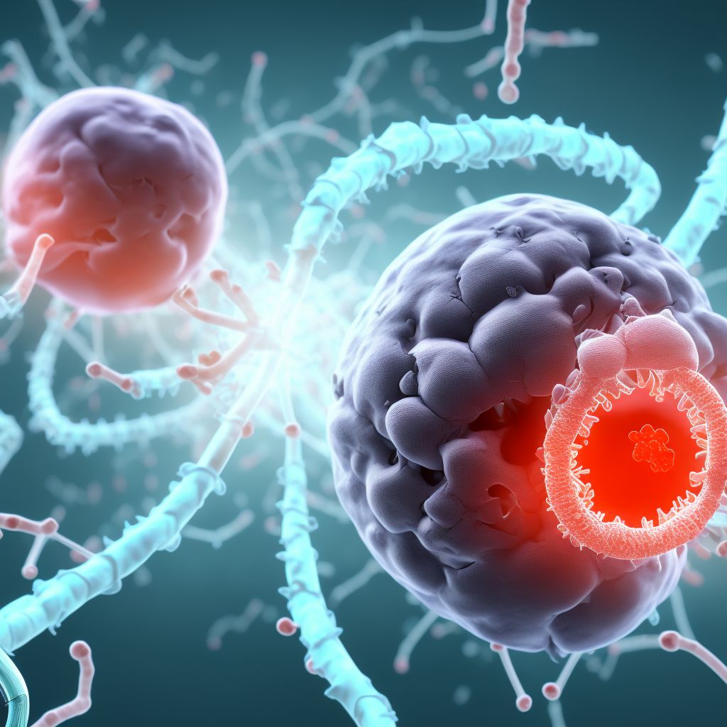 Hemorrhagic fever with renal syndrome digital illustration