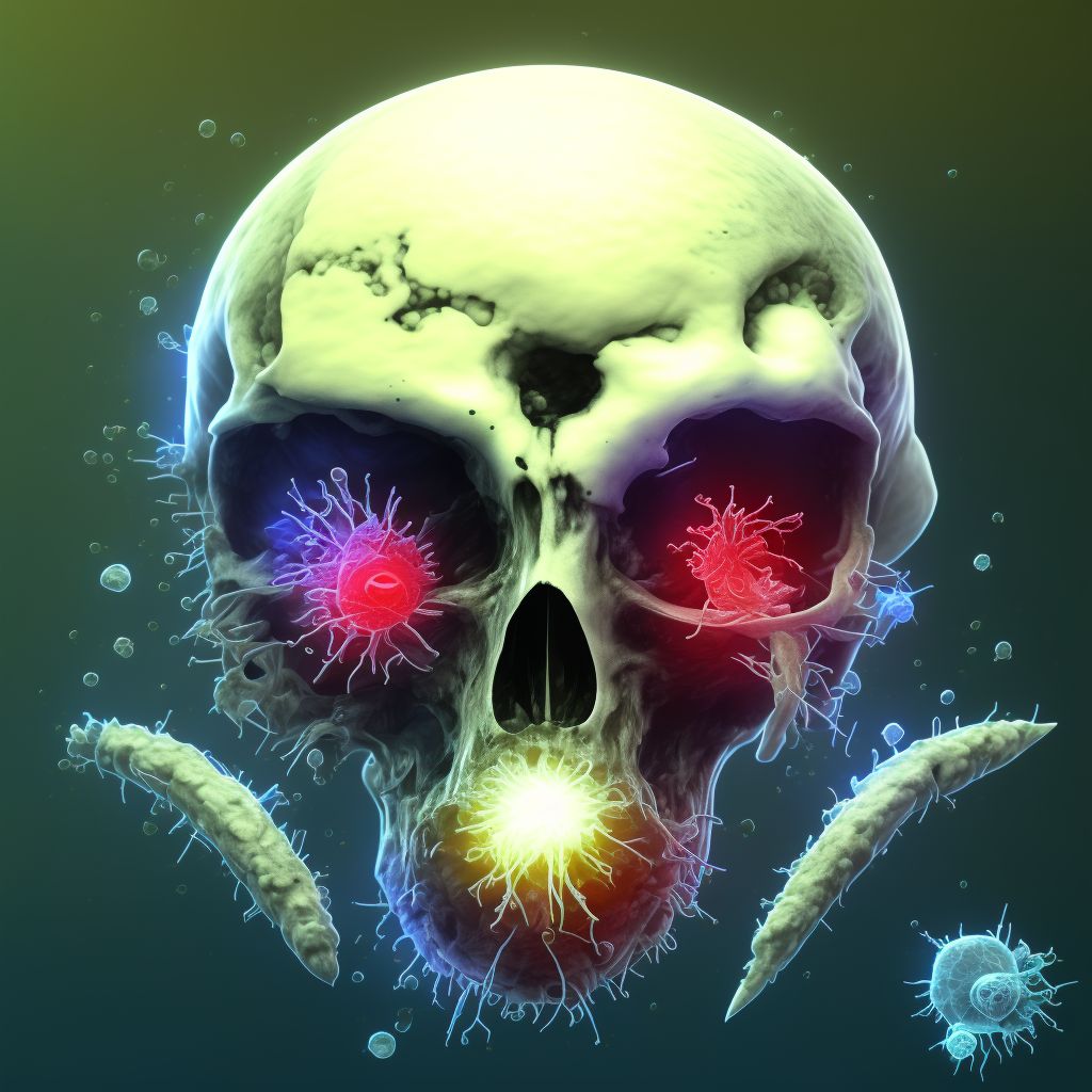 Other specified viral hemorrhagic fevers digital illustration