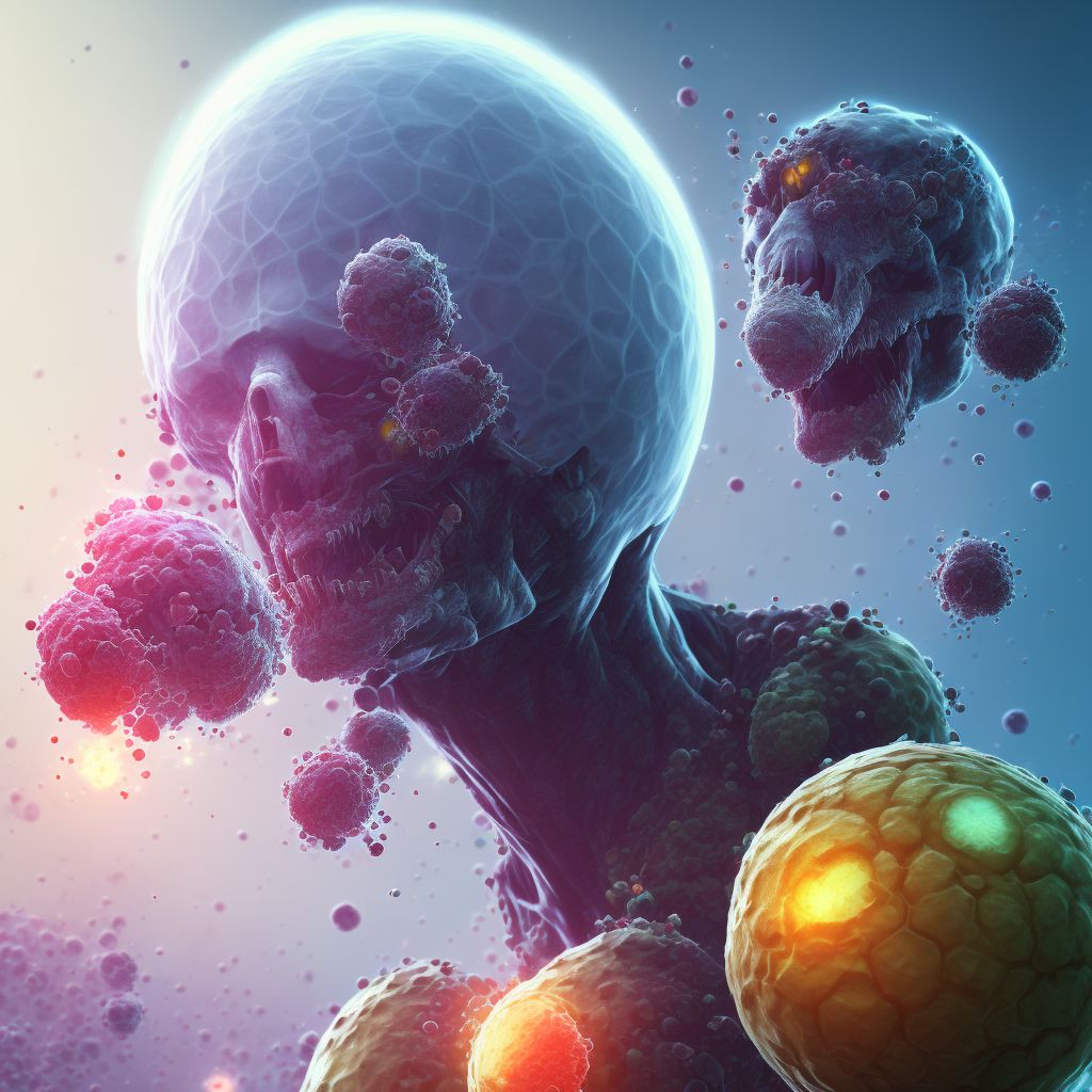 Other orthopoxvirus infections digital illustration