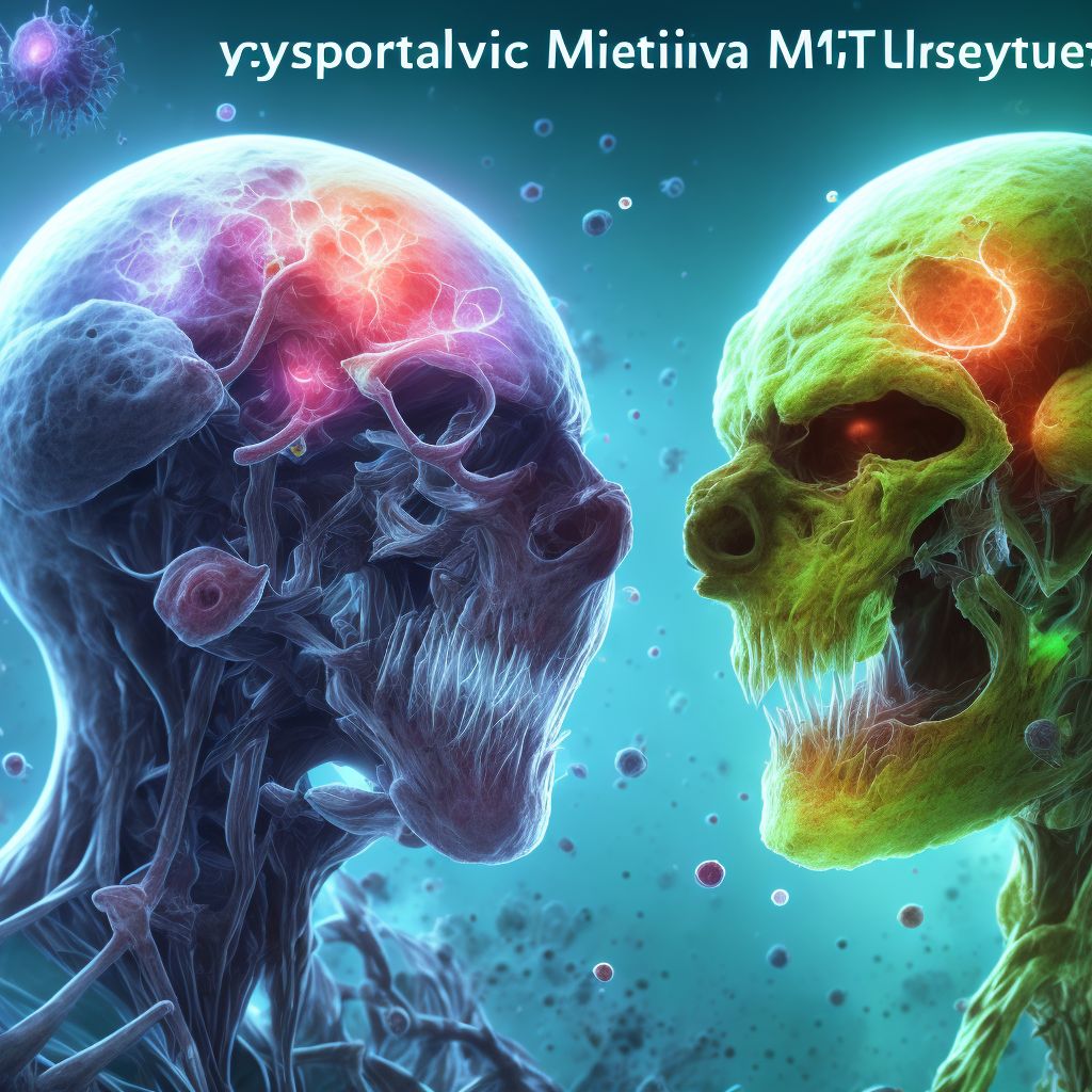 Other cytomegaloviral diseases digital illustration