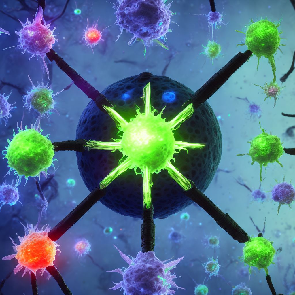 Cytomegaloviral disease, unspecified digital illustration