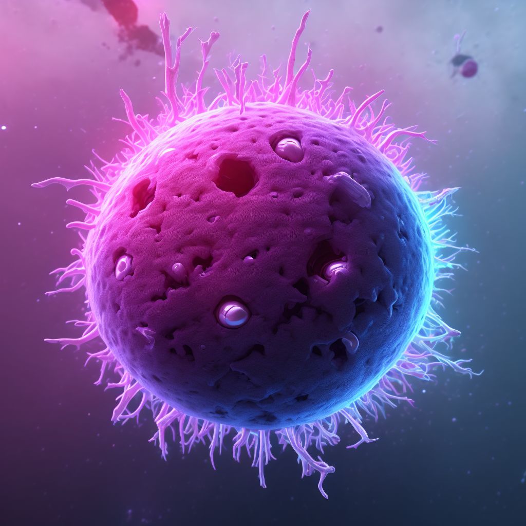 Acute epidemic hemorrhagic conjunctivitis (enteroviral) digital illustration