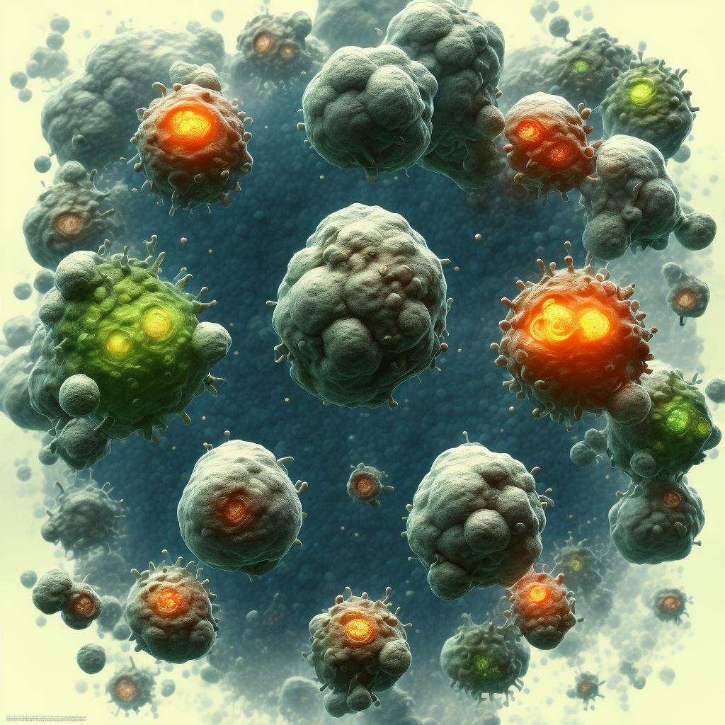 Disseminated mucormycosis digital illustration