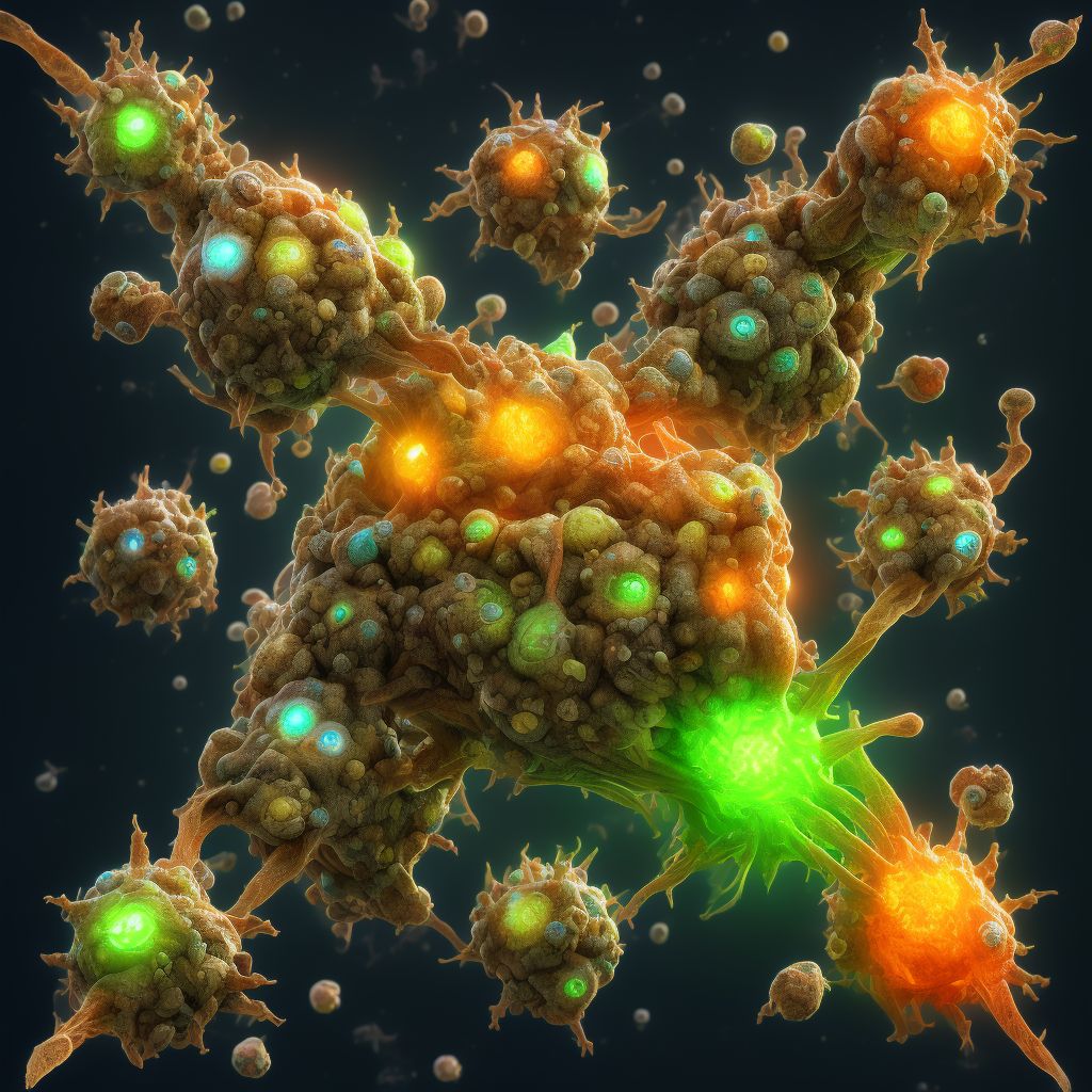 Pediculosis due to Pediculus humanus capitis digital illustration