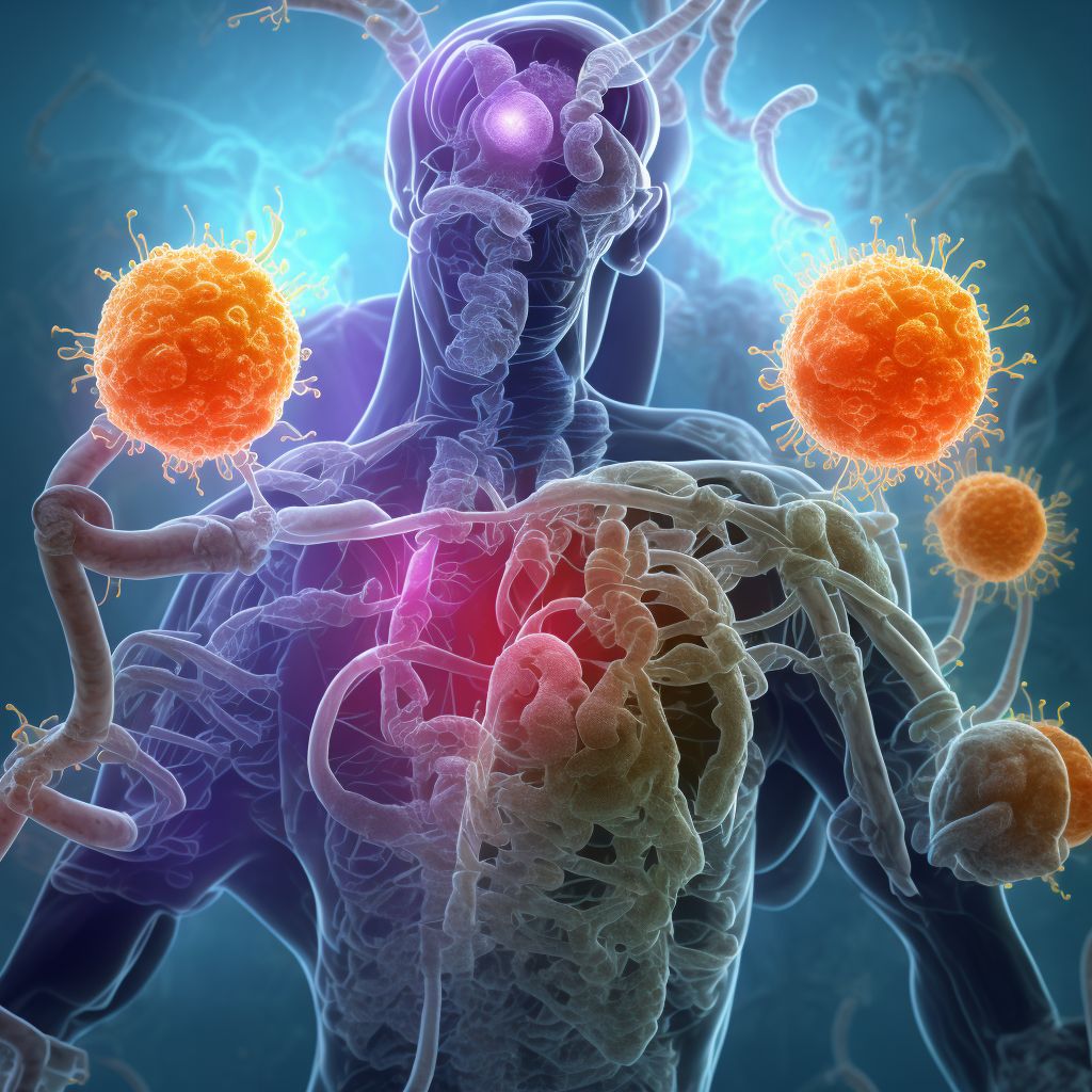 Klebsiella pneumoniae [K. pneumoniae] as the cause of diseases classified elsewhere digital illustration