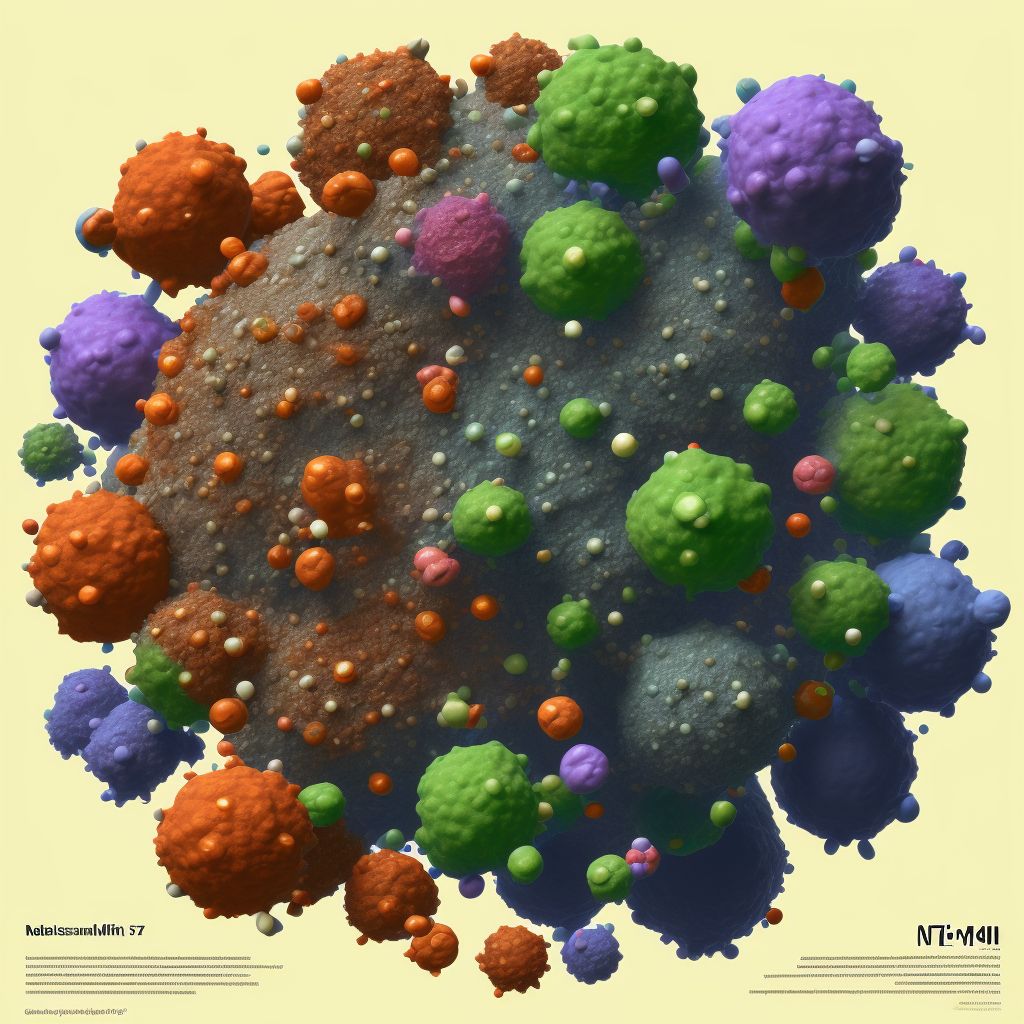 Malignant neoplasm of palate, unspecified digital illustration