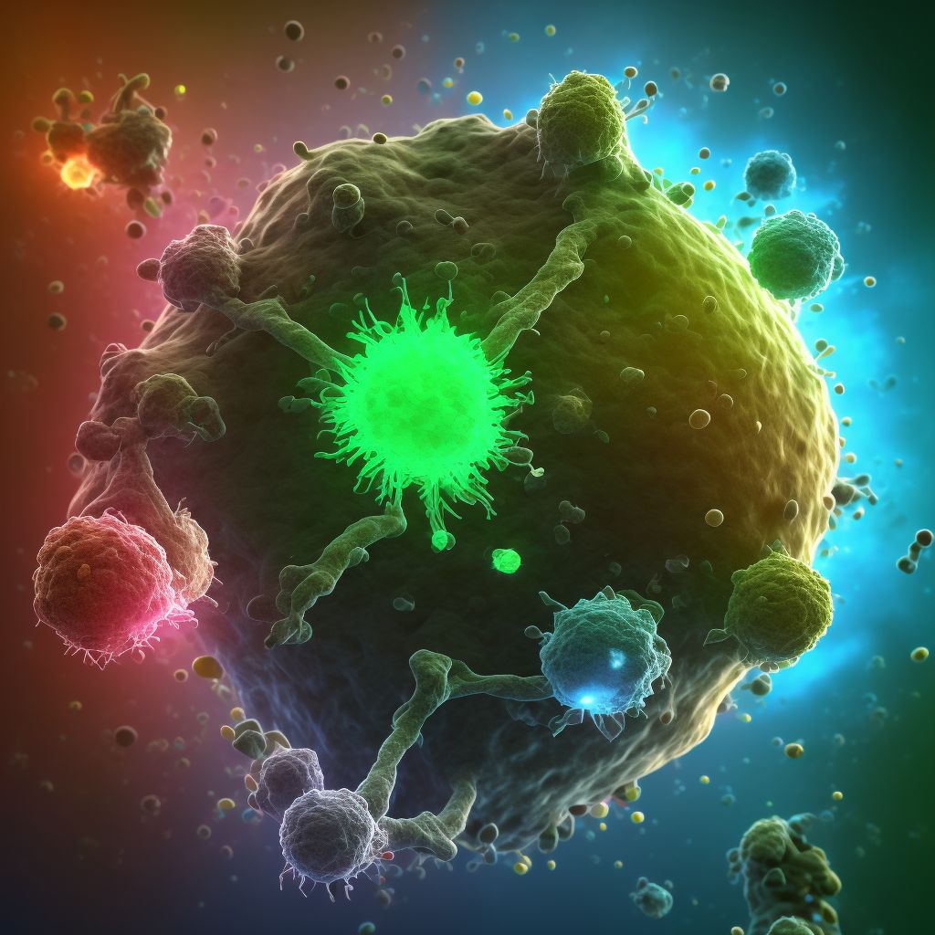 Malignant neoplasm of retromolar area digital illustration