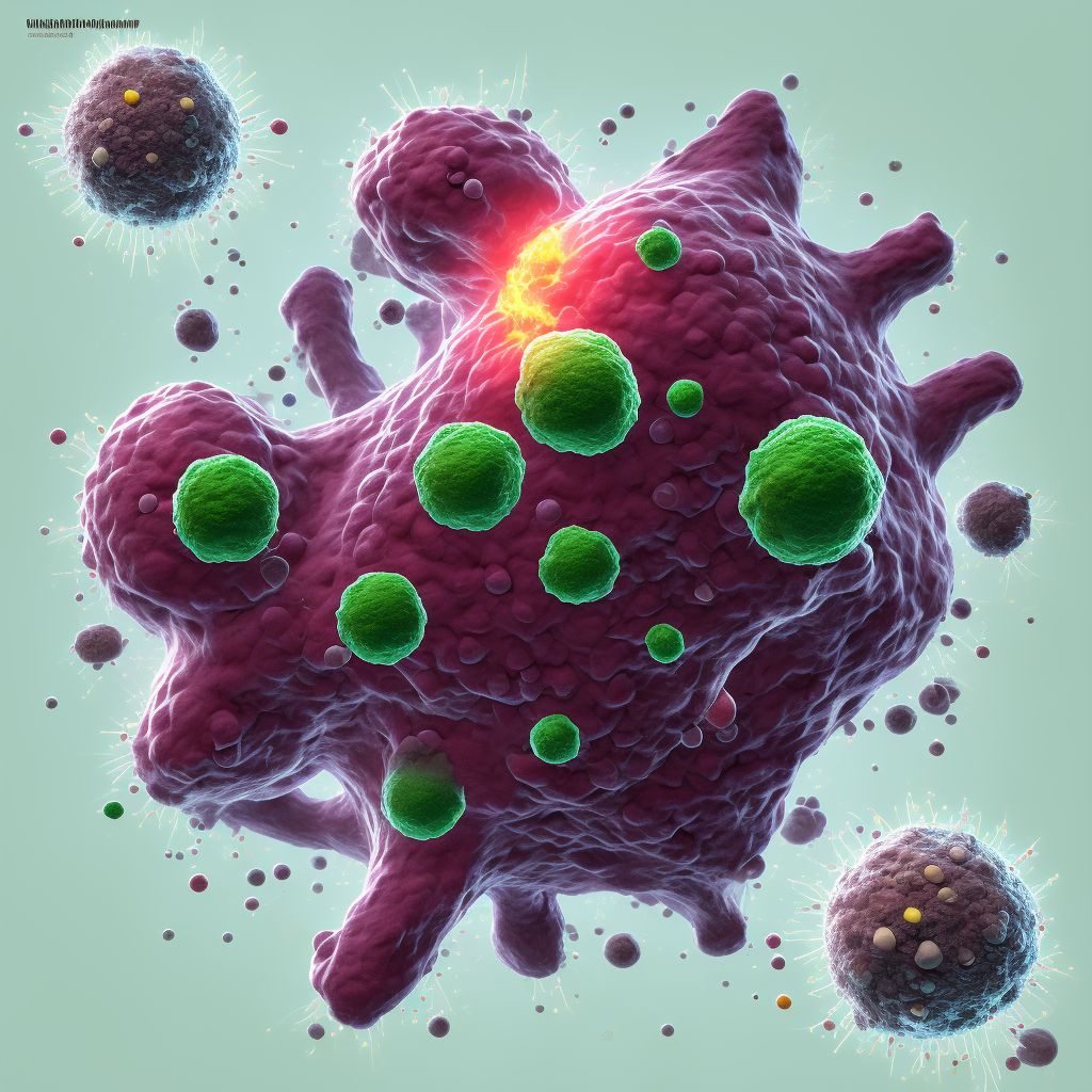 Malignant neoplasm of oropharynx, unspecified digital illustration