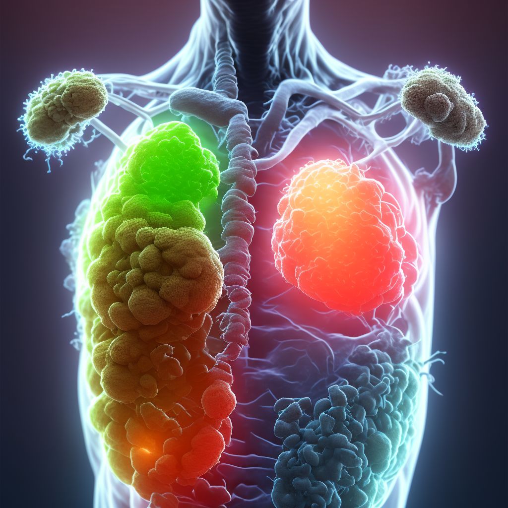 Malignant neoplasm of stomach, unspecified digital illustration