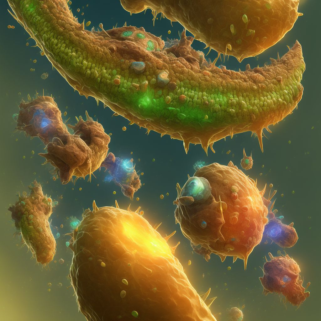 Kaposi's sarcoma of palate digital illustration