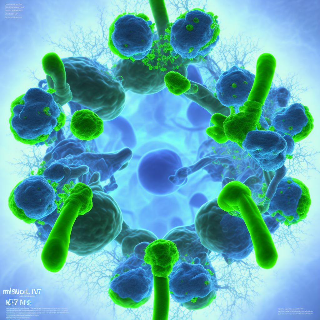 Malignant neoplasm of left kidney, except renal pelvis digital illustration