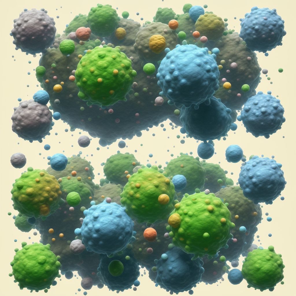 Malignant neoplasm of overlapping sites of bladder digital illustration