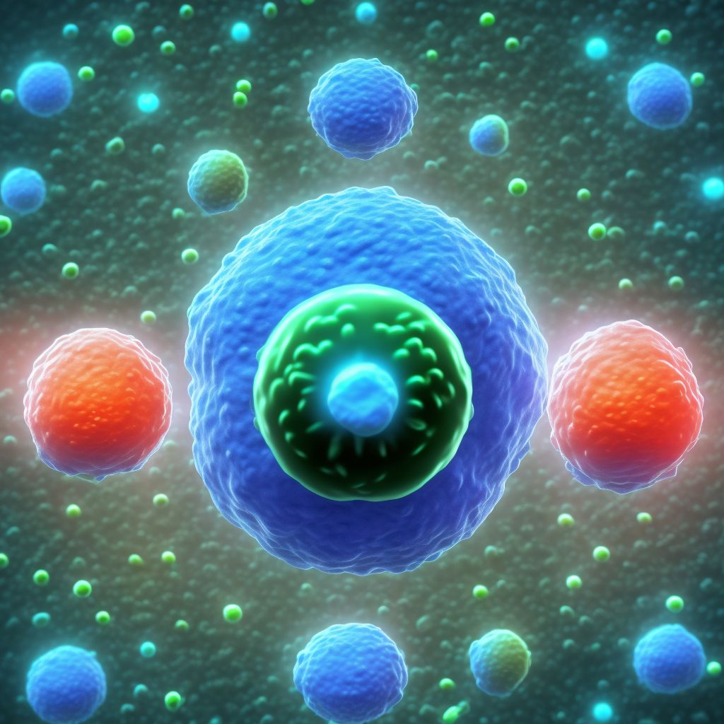 Nodular lymphocyte predominant Hodgkin lymphoma, lymph nodes of head, face, and neck digital illustration