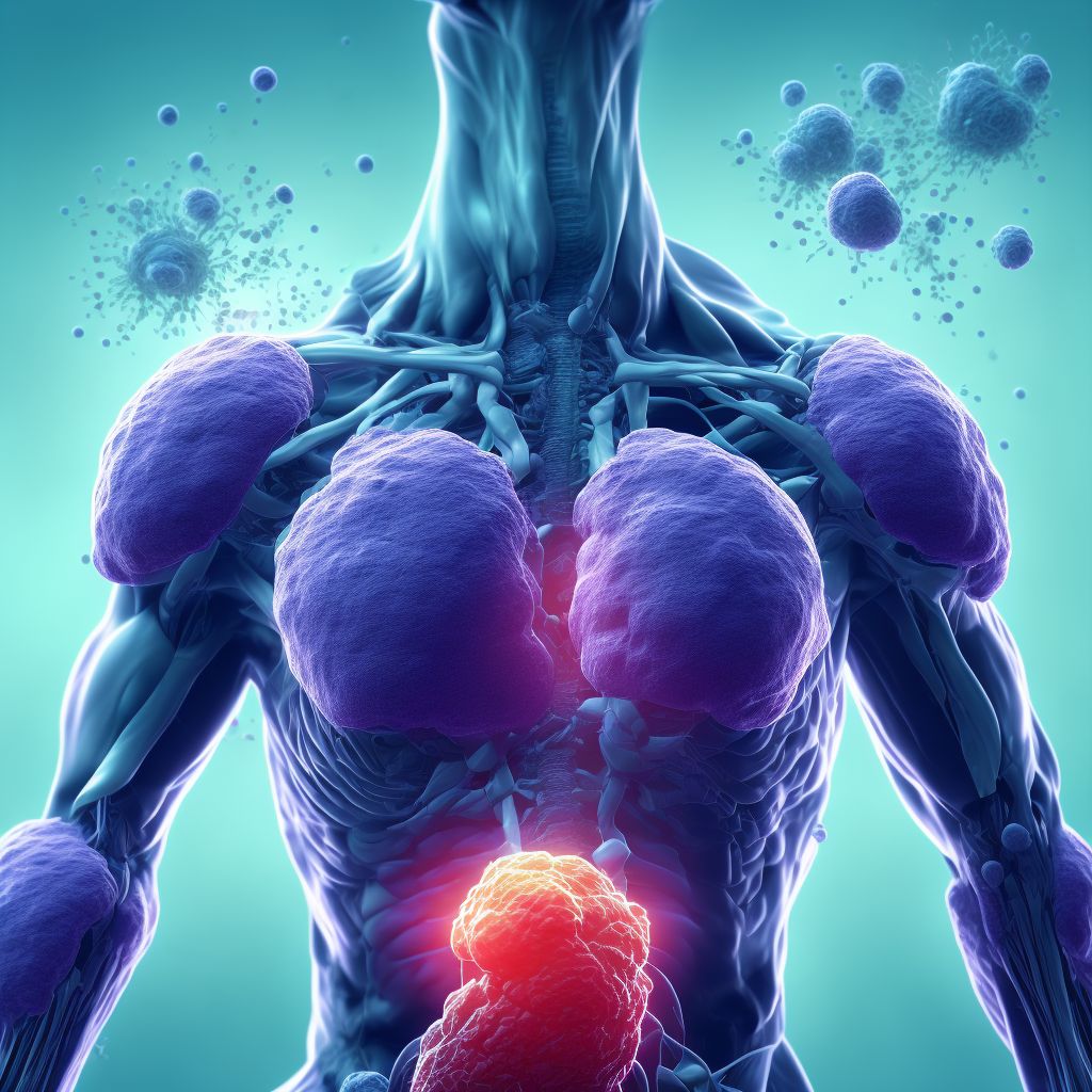 Other Hodgkin lymphoma, unspecified site digital illustration