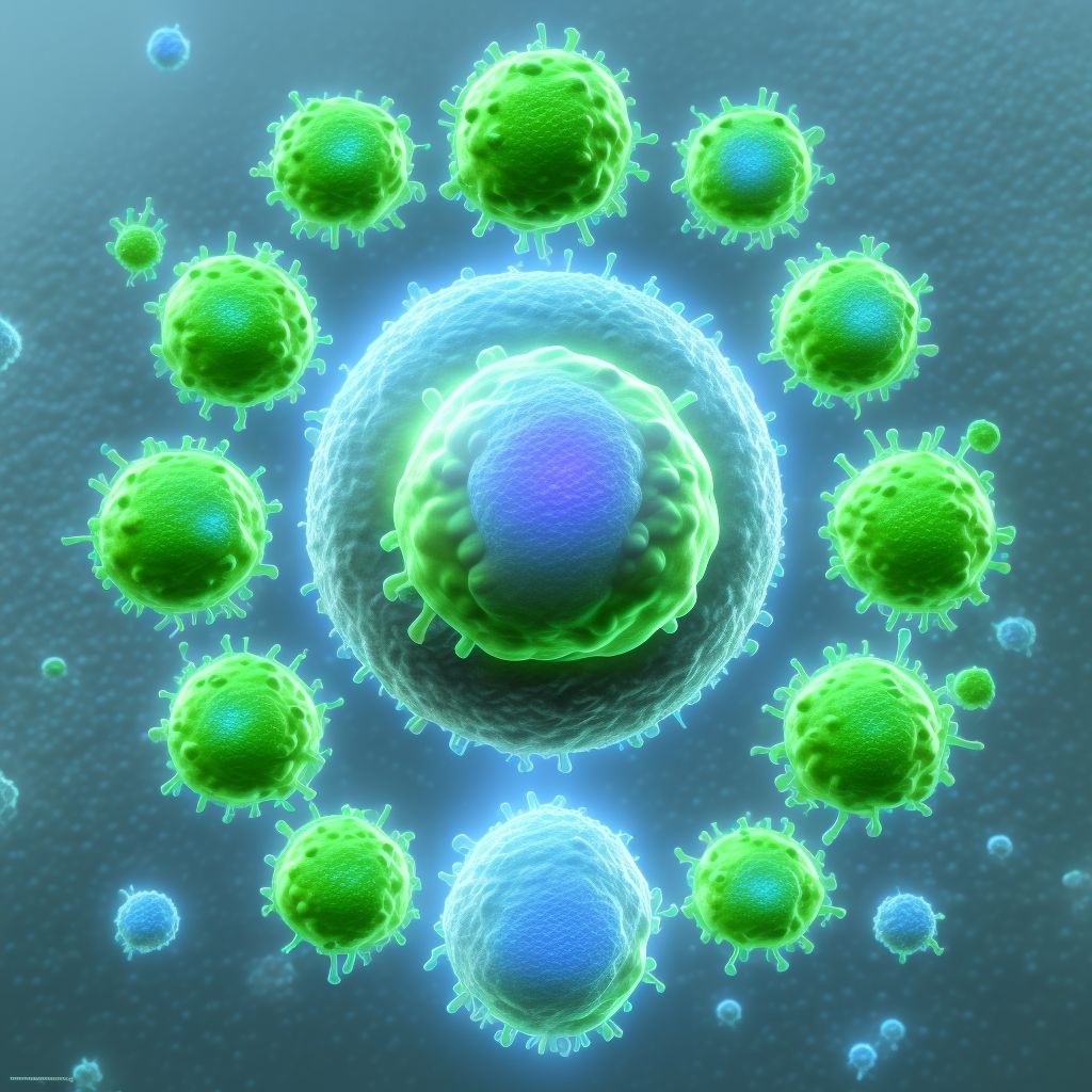 Other Hodgkin lymphoma, extranodal and solid organ sites digital illustration